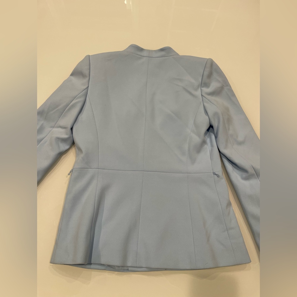 Calvin Klein Women's Sky Blue Blazer - Picture 6 of 6